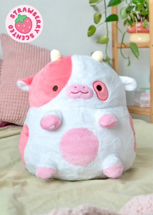Calymoon – Peluche chauffante à la fraise